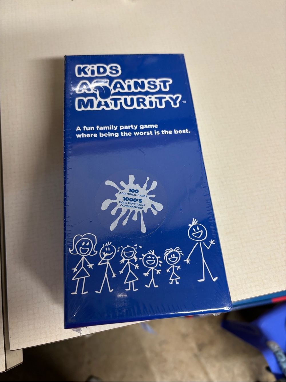 Kids Against Maturity Family Card Game
